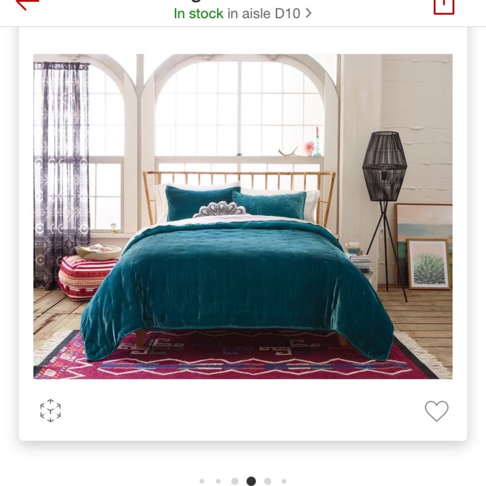 Velvet comforter